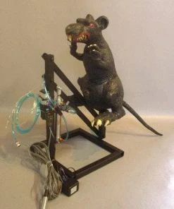 DC Props "Pop Up Spitting Rat" Halloween Animatronic