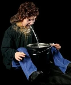 Morris "Puke The Vomit Man" Electric Animated Halloween Prop Props