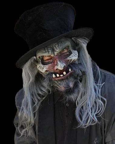 Zagone Scary Masks "Ring Master Dead" Moving Mouth Mask 1 Zagone Scary Masks "Ring Master Dead" Moving Mouth Mask