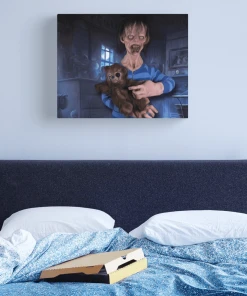 The Horror Dome Robbie Rotten Canvas Print