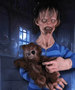 The Horror Dome Robbie Rotten Poster