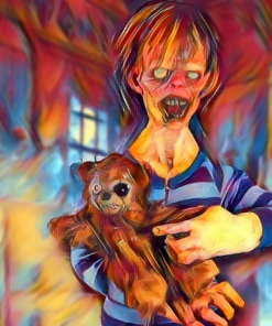 The Horror Dome Robbie Rotten Poster