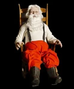 Distortions "Rockin' Santa" All-Electric Christmas Animatronic Christmas Decorations