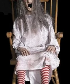 Distortions Props "Rocking Grandma" Electric Animated Halloween Prop