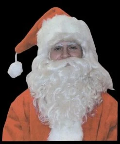 Morris "Santa Wig And Beard" Christmas Costume Accessory Accessories