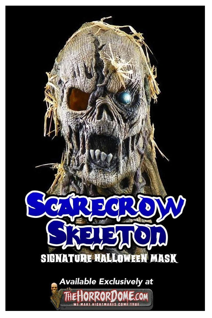 The Horror Dome "Scarecrow Skeleton" HD Studios Pro Mask Masks 5 The Horror Dome "Scarecrow Skeleton" HD Studios Pro Mask Masks