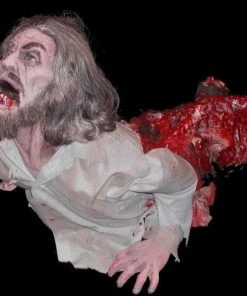 Distortions "Sergeant Grayhair" Zombie Halloween Animatronic Animatronics