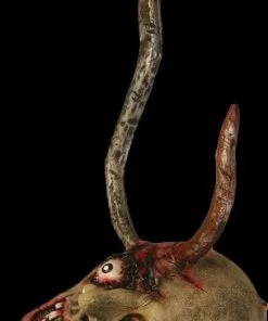 Morris "Severed Ghoul Head On A Hook" Halloween Prop Props