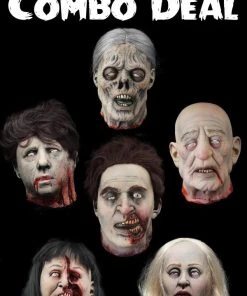 The Horror Dome "Severed Heads Halloween Props" - 6x Package Deal