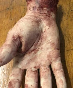 SpellBound FX And Art "Severed Male Hand - Silicone" Human Body Part Halloween Prop Props