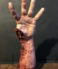 SpellBound FX And Art "Shark Bite Silicone Arm" Bloody Body Part Prop