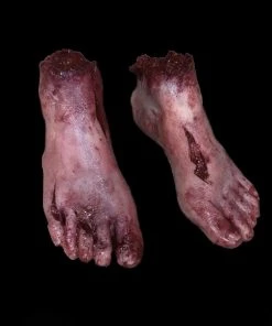 SpellBound FX And Art "Silicone Severed Feet" Body Parts Halloween Prop Props