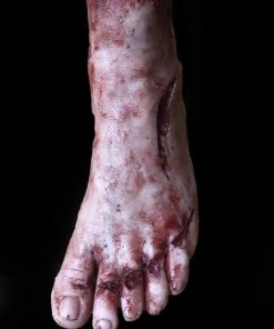 SpellBound FX And Art "Silicone Severed Left Female Foot" Body Parts Halloween Prop Props