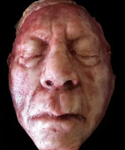 SpellBound FX And Art "Skinned Old Man Face - Silicone" Human Body Part Halloween Prop Props