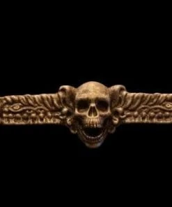 Distortions "Skull Doorway Header" Hanging Halloween Decoration