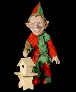 Distortions "Speedy The Elf" Animatronic Christmas Prop Christmas Decorations