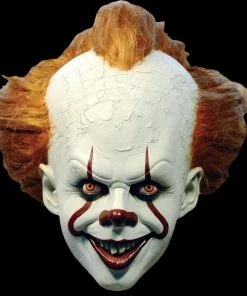 Morris Scary Masks "Stephen King's It - Pennywise 2019" Deluxe Mask