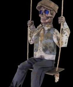 Morris "Swinging Skeletal Boy" Electric Animated Halloween Prop