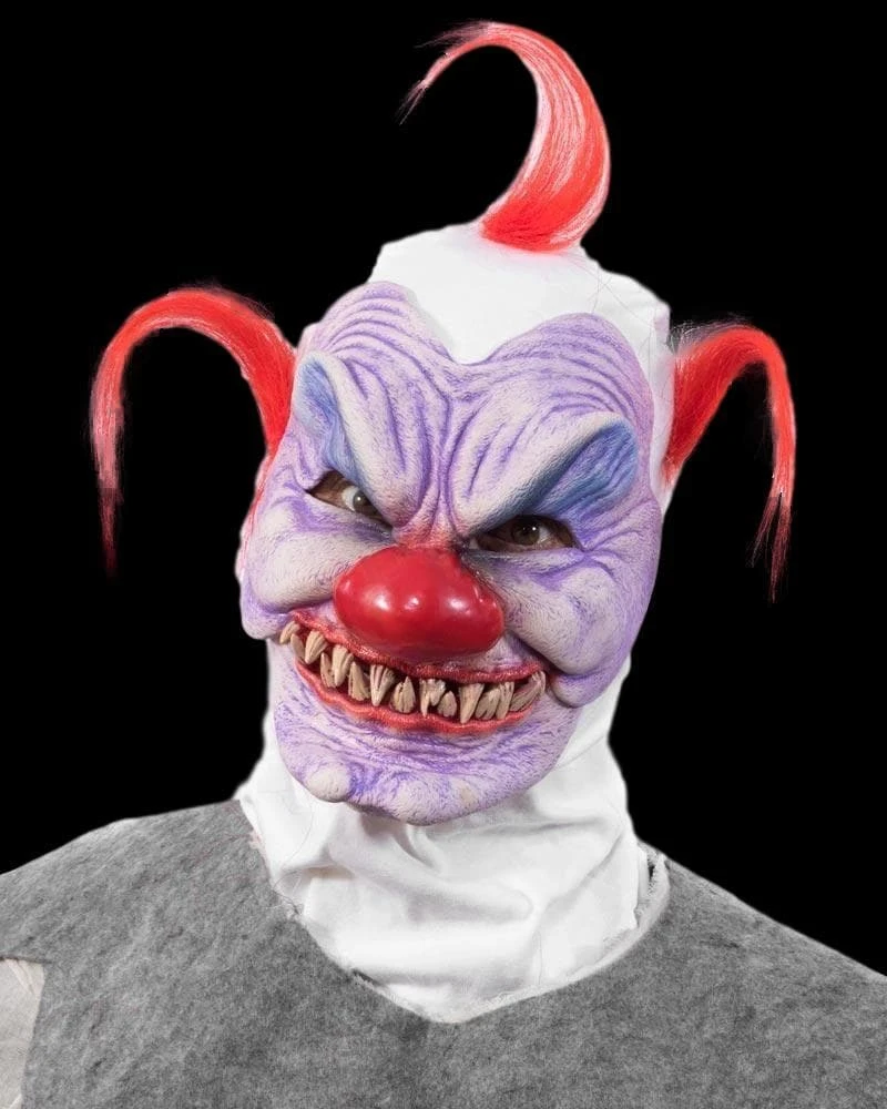 Zagone "Syco The Clown" Moving Mouth Mask Scary Masks 1 Zagone "Syco The Clown" Moving Mouth Mask Scary Masks