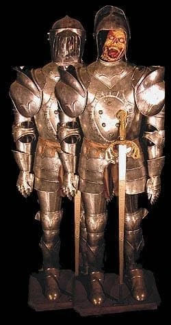 Distortions Animatronics "The Haunted Knight" Professional Zombie Halloween Animatronic 1 Distortions Animatronics "The Haunted Knight" Professional Zombie Halloween Animatronic