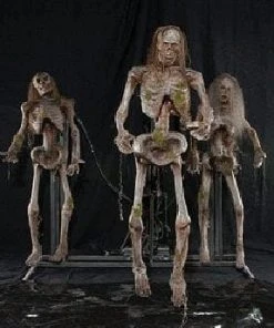 Distortions Animatronics "Triple Zombie Attack" Halloween Animatronic