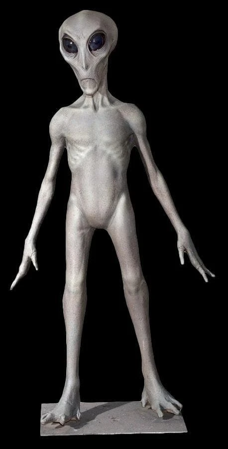 Distortions Props "UFO Alien" Full-Size Professional Halloween Prop By Jordu Schell 1 Distortions Props "UFO Alien" Full-Size Professional Halloween Prop By Jordu Schell