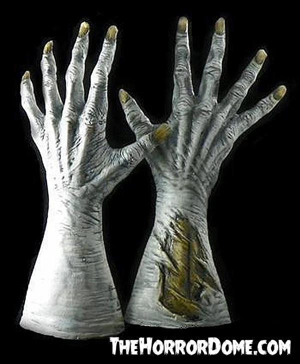 The Horror Dome "Ultimate Movie Quality Ghoul Hands" Halloween Costume Gloves 1 The Horror Dome "Ultimate Movie Quality Ghoul Hands" Halloween Costume Gloves