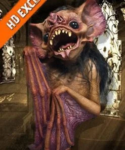 The Horror Dome "Vampire Bat" HD Studios Halloween Puppet Prop