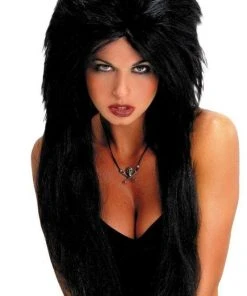 Morris "Vampiress - Black" Halloween Wig Accessories