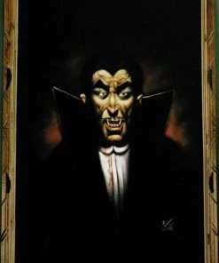 Morris "Victor Vamp Painting" Hanging Halloween Decoration