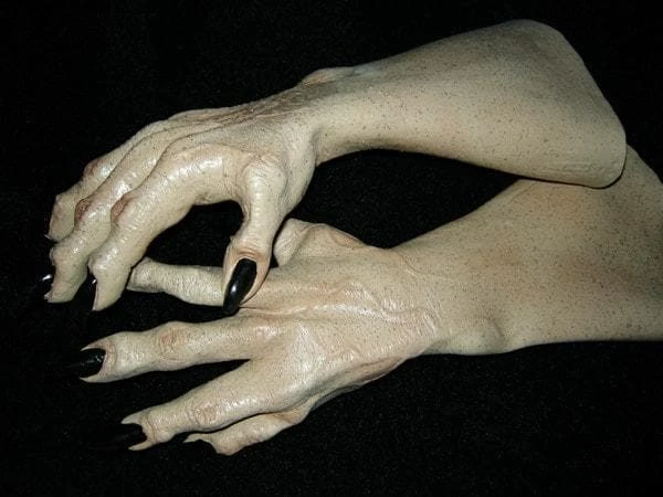 The Horror Dome Hands & Feet "Werewolf Monster Hands" Deluxe Latex Halloween Costume Gloves 2 The Horror Dome Hands & Feet "Werewolf Monster Hands" Deluxe Latex Halloween Costume Gloves