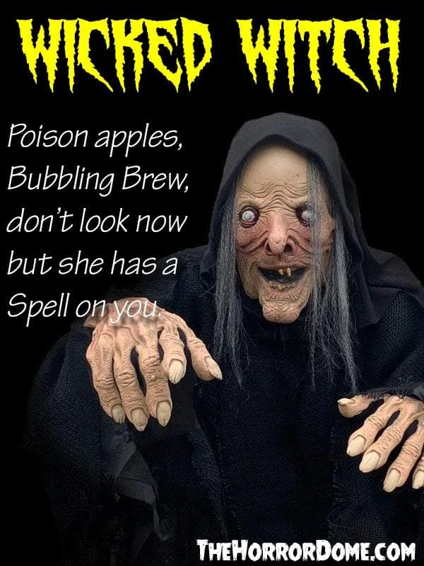 The Horror Dome Costumes "Wicked Witch" HD Comfort Costume 4 The Horror Dome Costumes "Wicked Witch" HD Comfort Costume