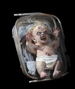 Distortions "Zombie Baby" Electric Animated Halloween Prop Props