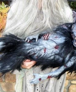 The Horror Dome Accessories "Zombie Cat" HD Studios Halloween Puppet Prop