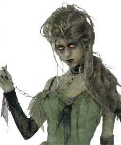 Morris Accessories "Zombie Lady - Grey" Halloween Wig