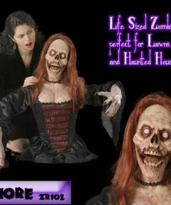 The Horror Dome "Zombie Risers - Lenore" HD Studios Graveyard Halloween Prop