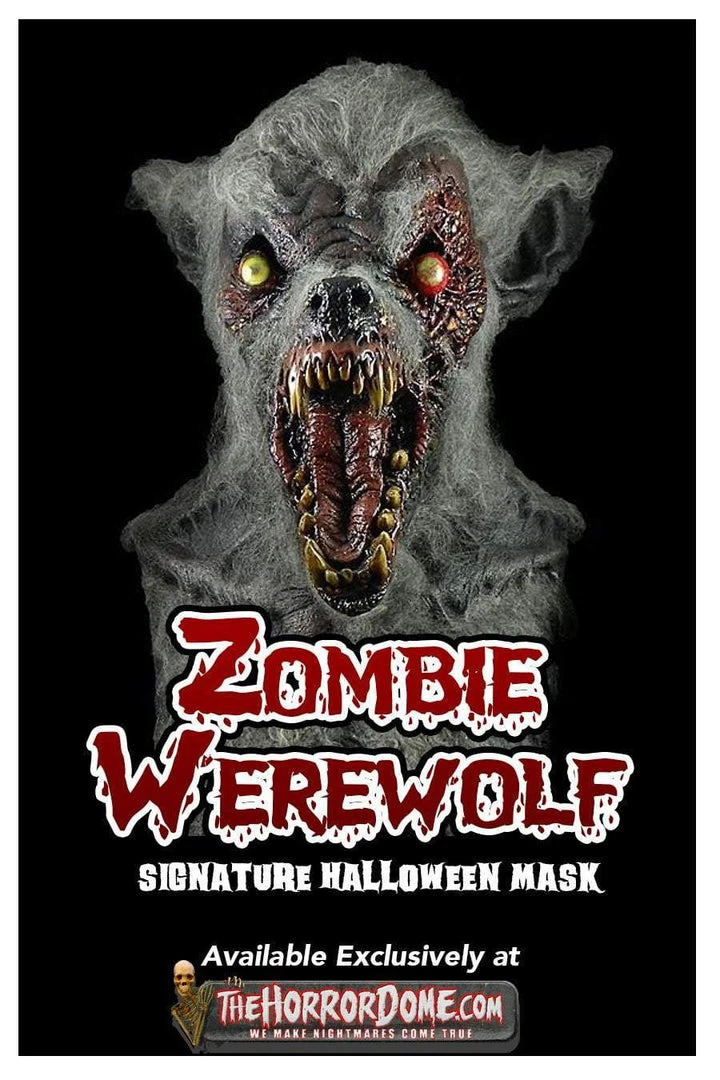 The Horror Dome "Zombie Werewolf" HD Studios Pro Mask Masks 5 The Horror Dome "Zombie Werewolf" HD Studios Pro Mask Masks